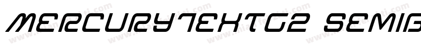 MercuryTextG2 Semibold Pro Web字体转换